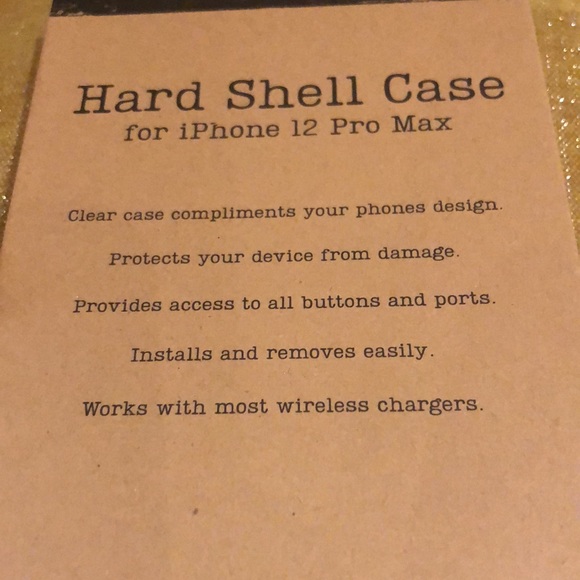 Rae Dunn iphone 12/12 PRO case white black print BE KIND - Picture 3 of 4